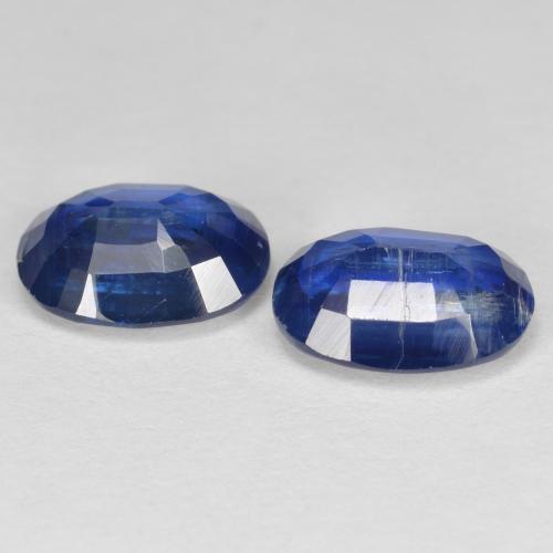 2.91 ct natürliche tiefblau Kyanit-Edelsteine, Oval, SI