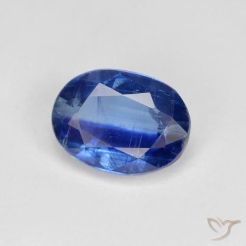 9,17 ctw natürlicher Navy blau Kyanit, Oval, VS-SI