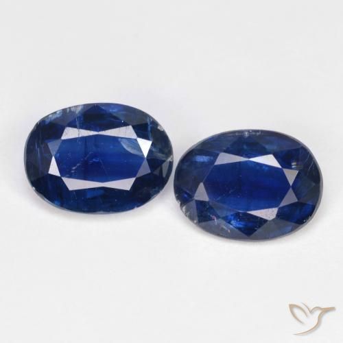 2.91ctw Natürlicher Navy blau Kyanit, Oval, SI