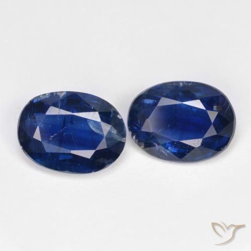 2.91 ct natürliche Navy blau Kyanit-Edelsteine, Oval, SI