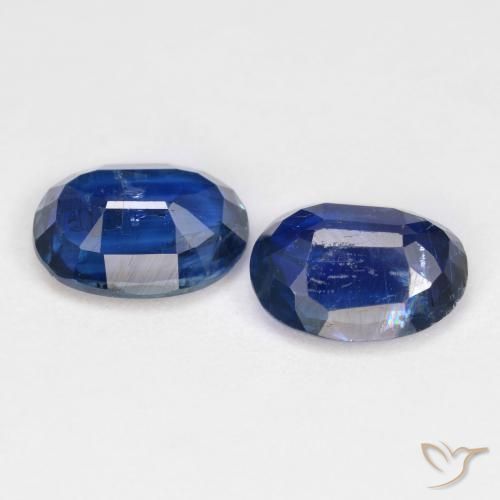 2.91 ct natürliche Navy blau Kyanit-Edelsteine, Oval, SI