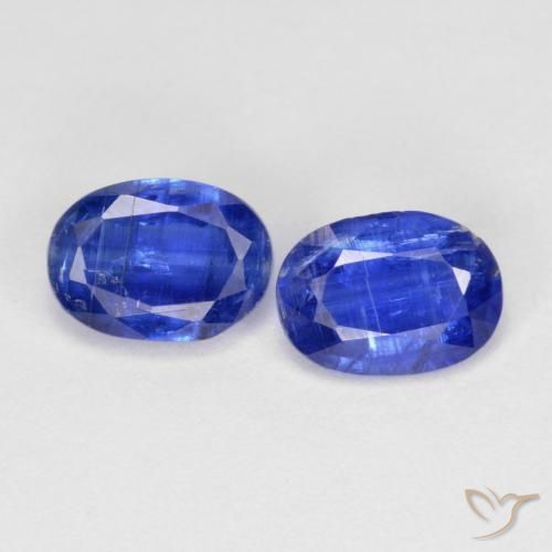 2.14ctw Natürlicher Elektrisches Blau Kyanit, Oval, SI