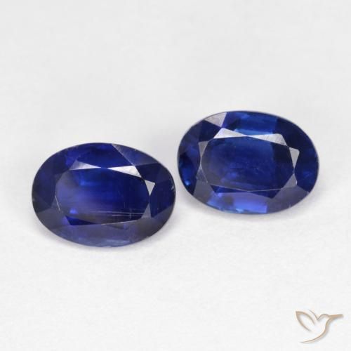 2.08 ct natürliche Königsblau Kyanit-Edelsteine, Oval, VS-SI