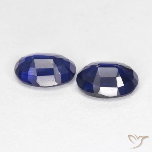2.08 ct natürliche Königsblau Kyanit-Edelsteine, Oval, VS-SI