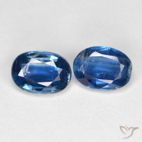 2.05 ct natürliche Navy blau Kyanit-Edelsteine, Oval, SI