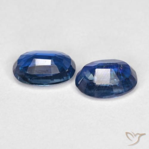 2.05 ct natürliche Navy blau Kyanit-Edelsteine, Oval, SI