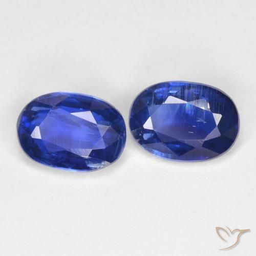 1.86ctw Natürlicher Wahres Blau Kyanit, Oval, SI