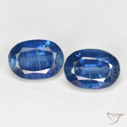 2.51ctw Natürlicher Navy blau Kyanit, Oval, SI