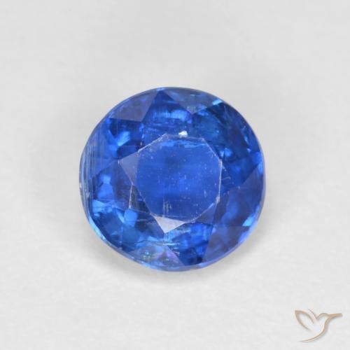 1.07ct Natürlicher Ägyptisches Blau Kyanit, Runden, VS-SI