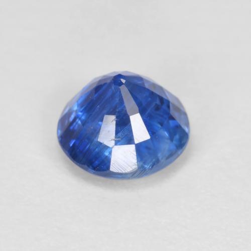 1,22 ctw natürlicher blauer Disthen, Rundschliff, VS-SI
