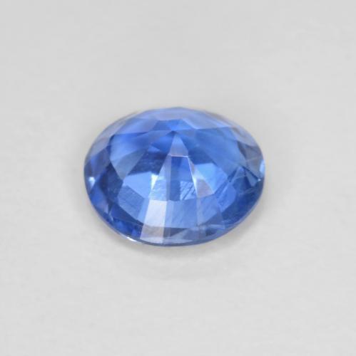 0,81 ctw natürlicher blauer Disthen, Rundschliff, VS