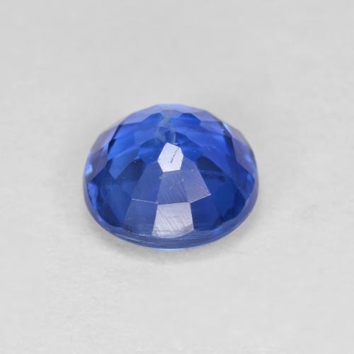 0,99 ctw natürlicher blauer Disthen, Rundschliff, VS