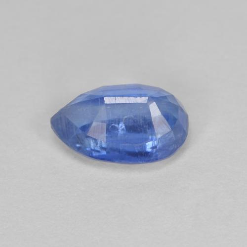 0,94 ctw natürlicher blauer Disthen, Birnenform, SI