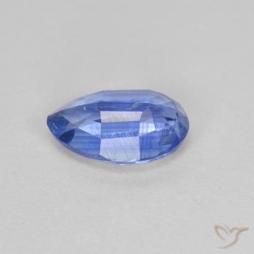 9,17 ctw natürlicher Mittleres Marineblau Kyanit, Birnenform, SI