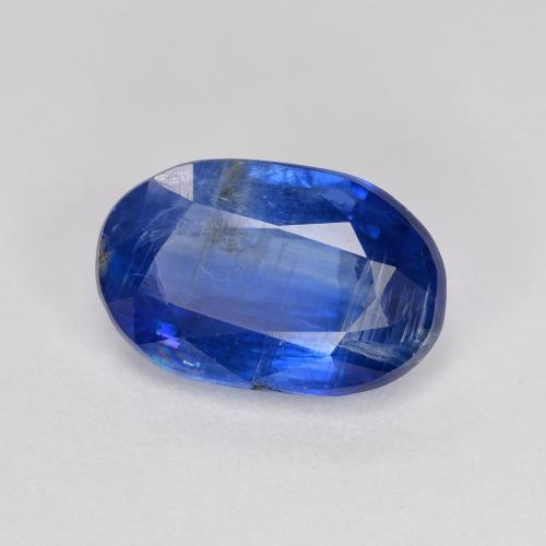 3,79 ctw natürlicher blauer Disthen, Oval Schliff, VS-SI