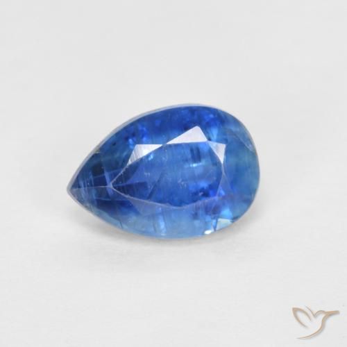 0.89ct Natürlicher Hellblau Kyanit, Birnenform, SI