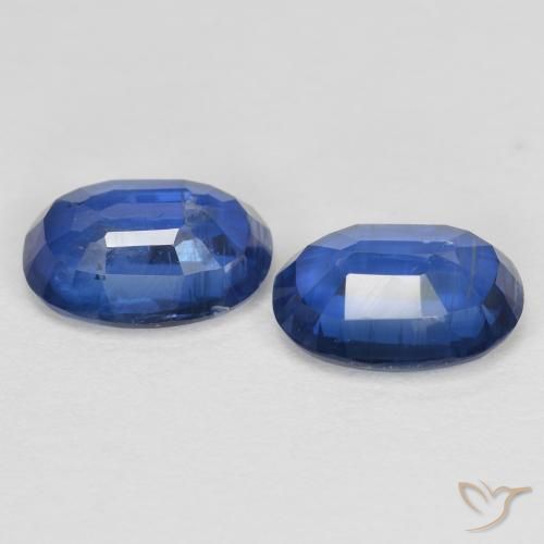 2.06 ct natürliche Navy blau Kyanit-Edelsteine, Oval, SI