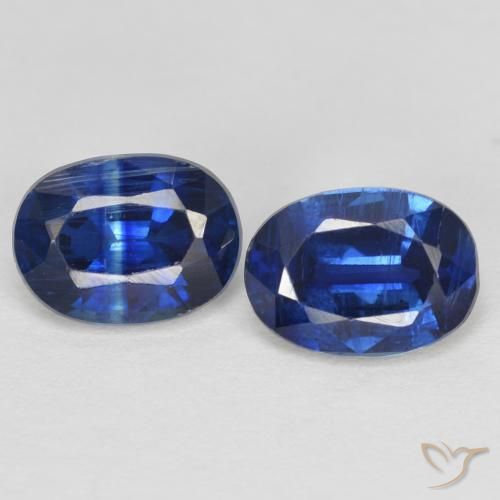 2.07ctw Natürlicher Ägyptisches Blau Kyanit, Oval, SI, Photo A