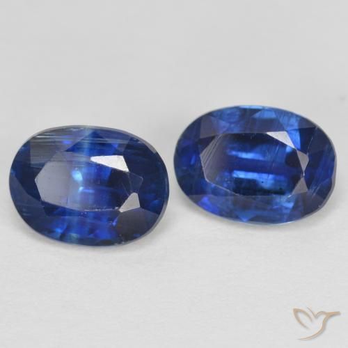 2.07 ct natürliche Ägyptisches Blau Kyanit-Edelsteine, Oval, SI