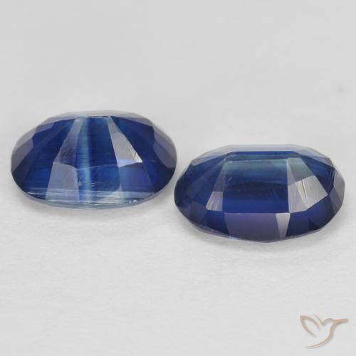 2.07 ct natürliche Ägyptisches Blau Kyanit-Edelsteine, Oval, SI