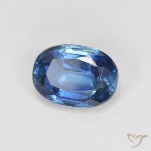 9,17 ctw natürlicher Navy blau Kyanit, Oval, SI