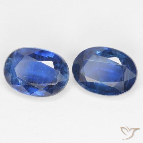 2.16 ct natürliche Navy blau Kyanit-Edelsteine, Oval, SI