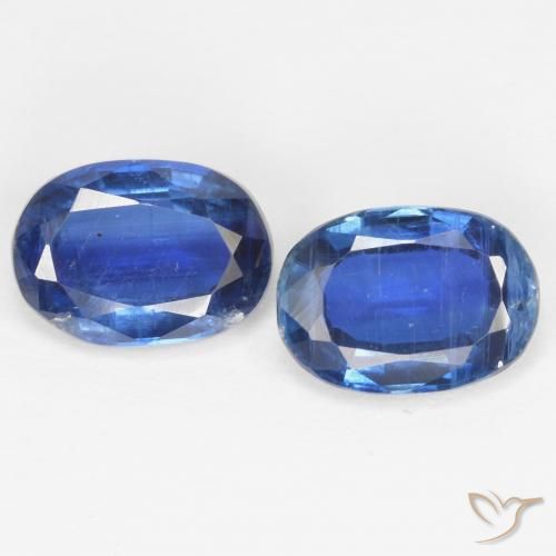 1.89ctw Natürlicher Navy blau Kyanit, Oval, SI