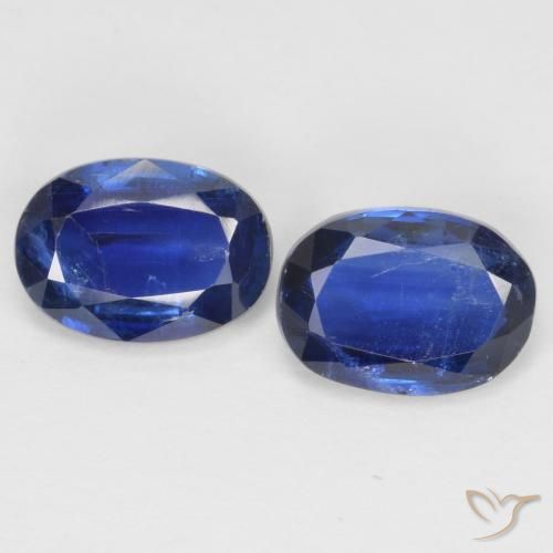 1.98ctw Natürlicher Navy blau Kyanit, Oval, SI