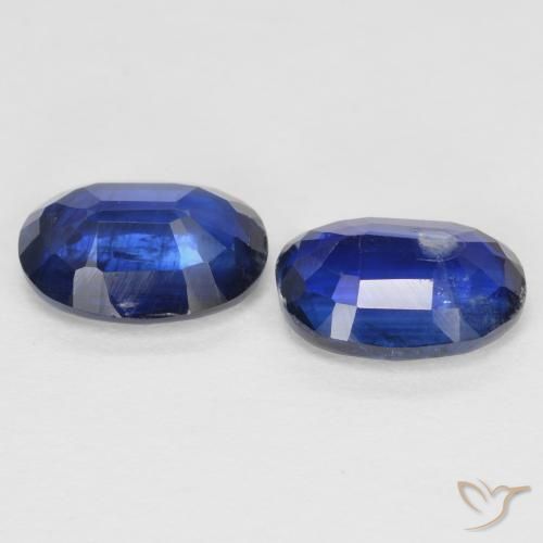 1.98 ct natürliche Navy blau Kyanit-Edelsteine, Oval, SI