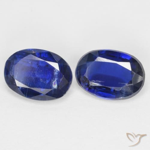 1.88 ct natürliche Königsblau Kyanit-Edelsteine, Oval, SI