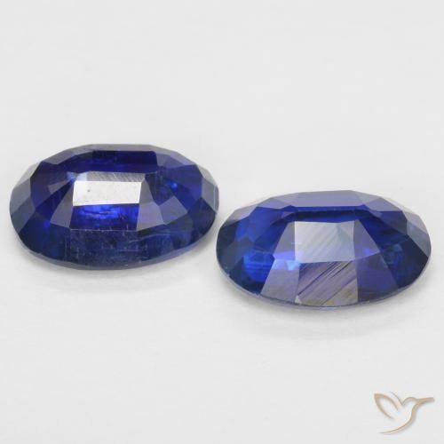 1.88 ct natürliche Königsblau Kyanit-Edelsteine, Oval, SI