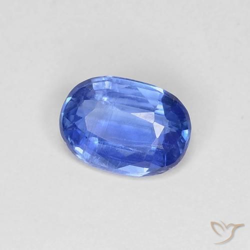9,17 ctw natürlicher Mittleres Marineblau Kyanit, Oval, VS