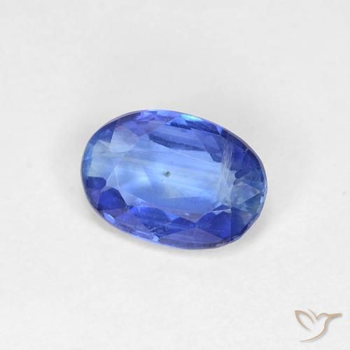 9,17 ctw natürlicher Mittleres Marineblau Kyanit, Oval, VS