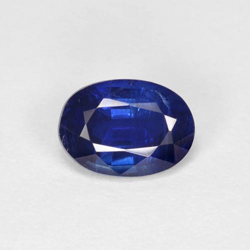 0,98 ctw natürlicher blauer Disthen, Oval Schliff, VS