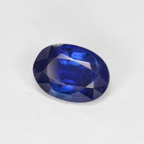 0,98 ctw natürlicher blauer Disthen, Oval Schliff, VS