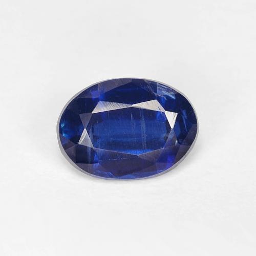 1,05 ctw natürlicher blauer Disthen, Oval Schliff, VS