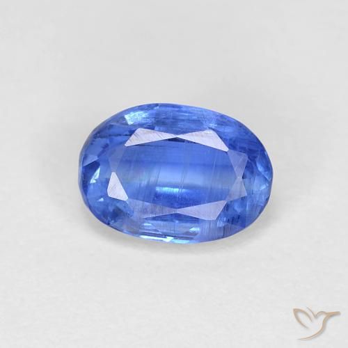 1.04ct Natürlicher hellblau Kyanit, Oval, VS