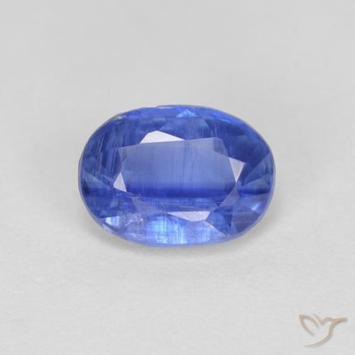 0.96ct Natürlicher Navy blau Kyanit, Oval, VS-SI