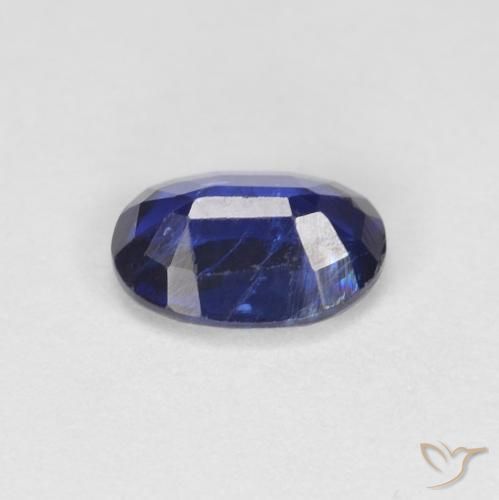 9,17 ctw natürlicher Intensives Marineblau Kyanit, Oval, VS-SI