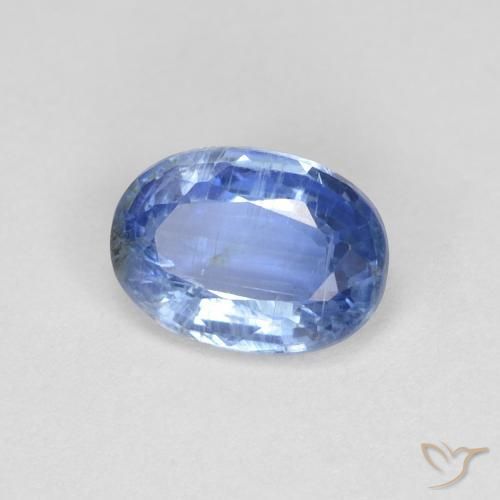 9,17 ctw natürlicher Helles Marineblau Kyanit, Oval, VS-SI