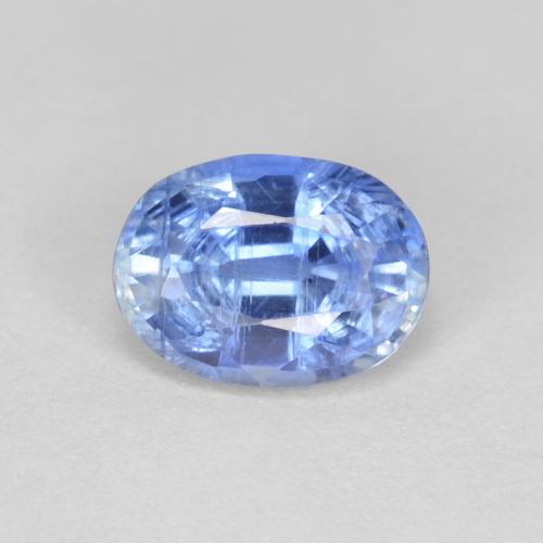 1,07 ctw natürlicher blauer Disthen, Oval Schliff, VS-SI