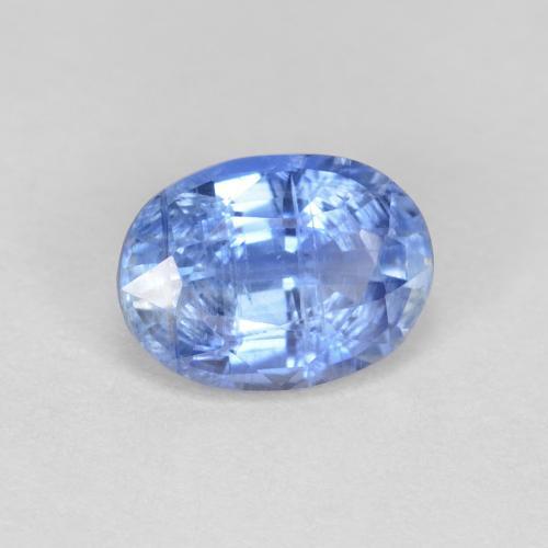 1,07 ctw natürlicher blauer Disthen, Oval Schliff, VS-SI