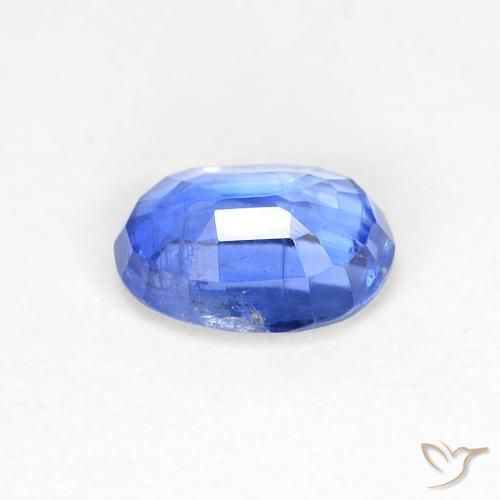 9,17 ctw natürlicher Tiefes Azurblau Kyanit, Oval, SI