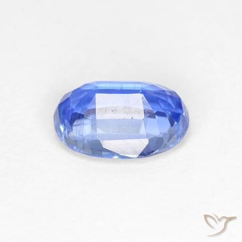 9,17 ctw natürlicher Tiefes Azurblau Kyanit, Oval, VS