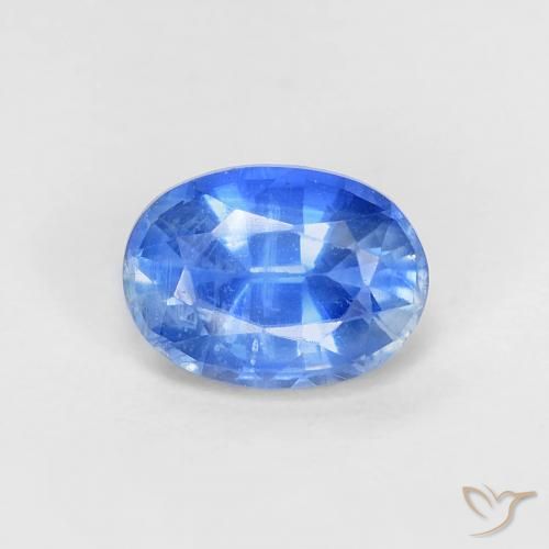 1.17ct Natürlicher Tiefes Azurblau Kyanit, Oval, VS