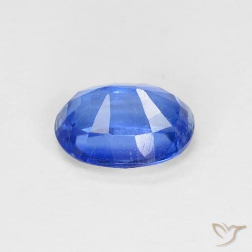 9,17 ctw natürlicher Tiefes Azurblau Kyanit, Oval, VS