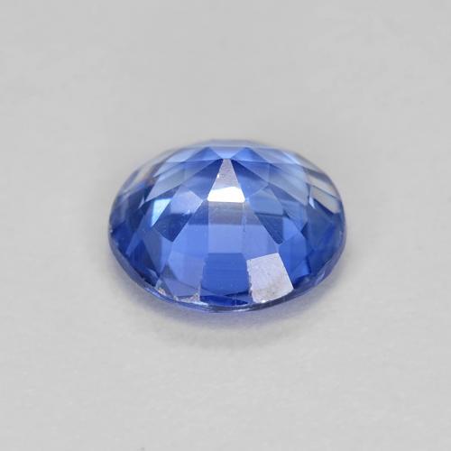 0,80 ctw natürlicher blauer Disthen, Rundschliff, VS-SI