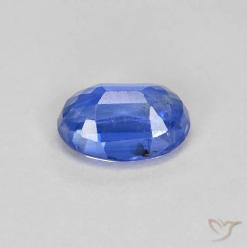 9,17 ctw natürlicher tiefblau Kyanit, Oval, SI