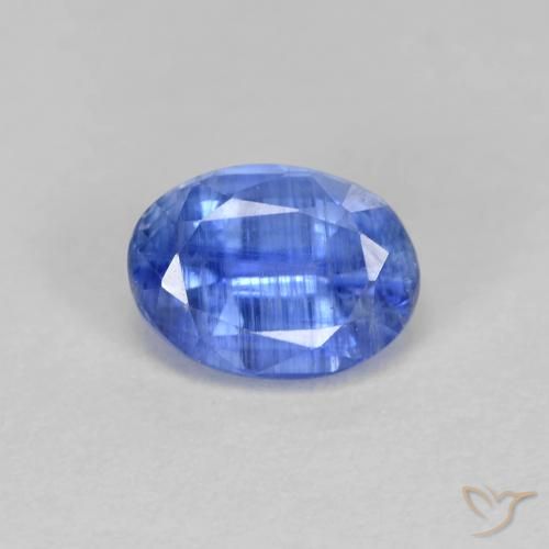 1.24ct Natürlicher Baby blau Kyanit, Oval, SI