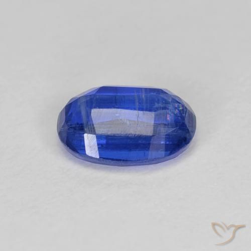 9,17 ctw natürlicher tiefblau Kyanit, Oval, SI